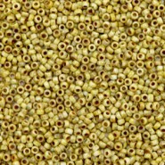 Miyuki seed beads 15/0 - Opaque picasso yellow 15-4512
